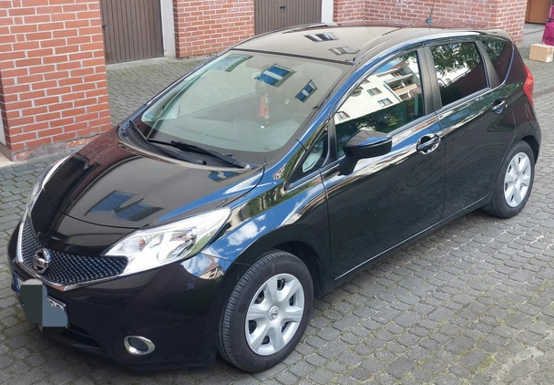 Nissan Note cena 39500 przebieg: 44600, rok produkcji 2016 z Warszawa małe 137